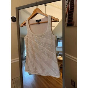White House Black Market‎ Bedazzled Top Size XS